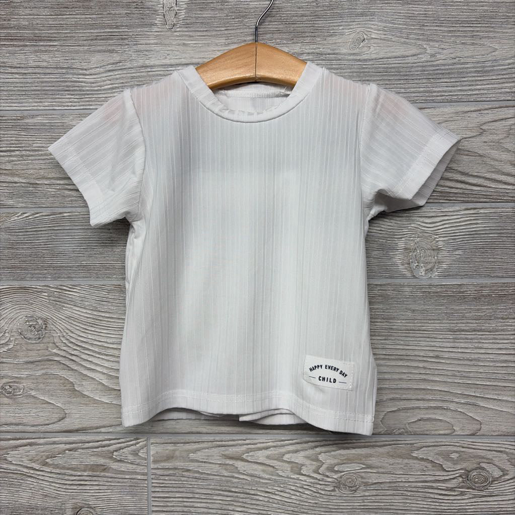 Ribbed Shirt & Shorts 9M