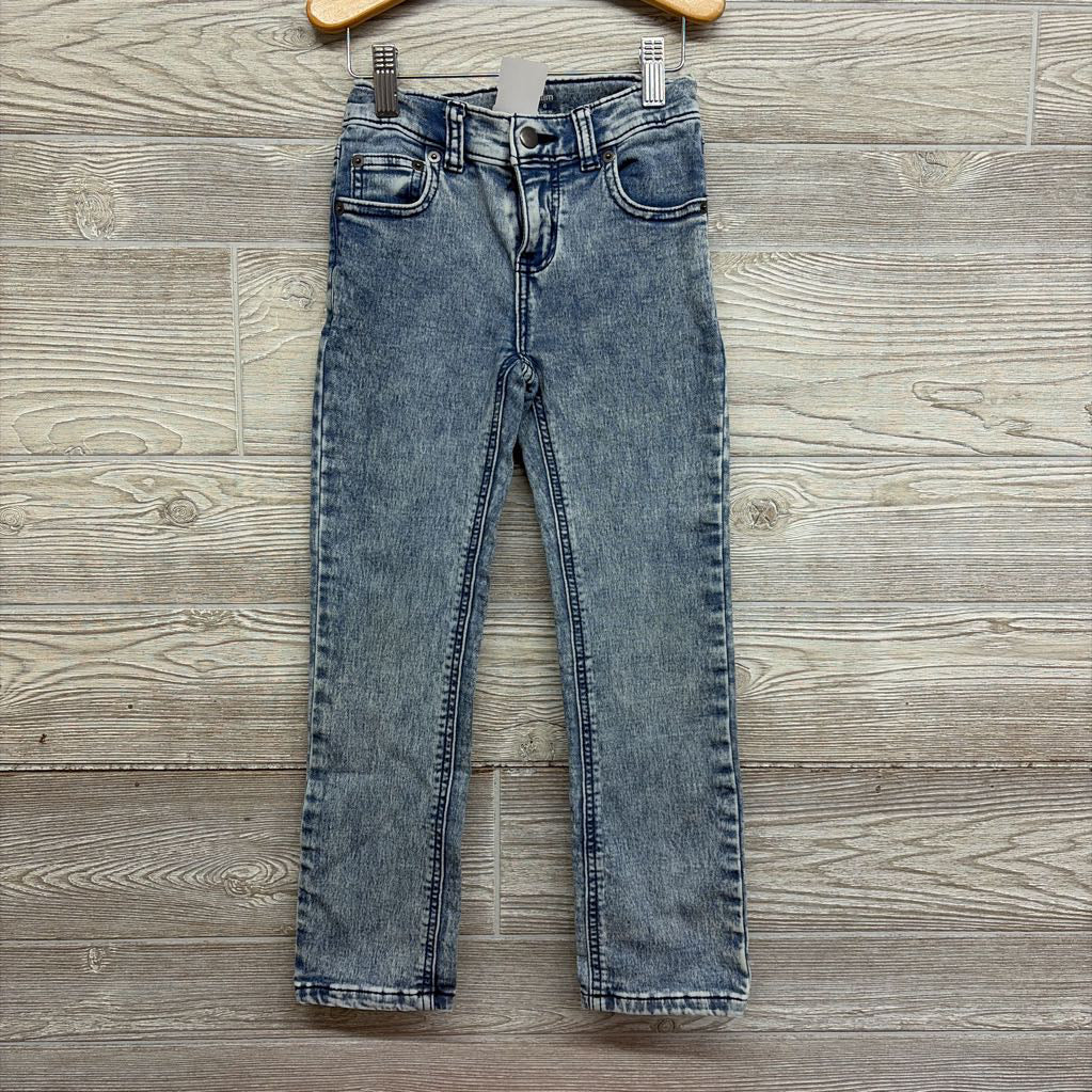 Acid Washed Slim Jeans 6