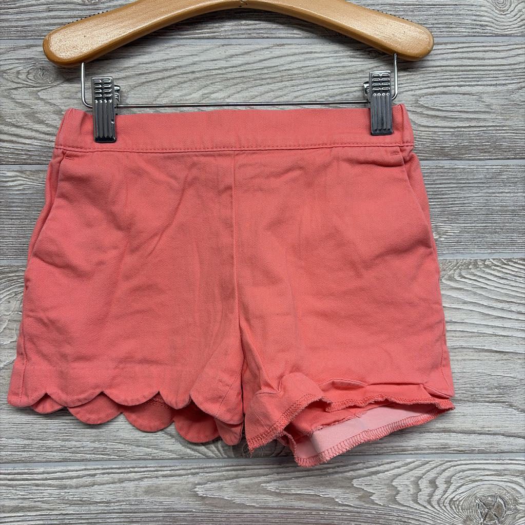 Scallop Hem Pull On Shorts 7
