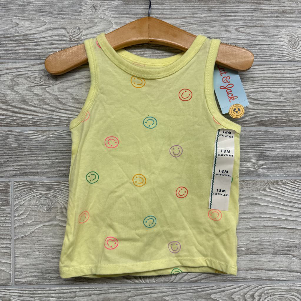 NEW Tank Top Smiley Faces 18m