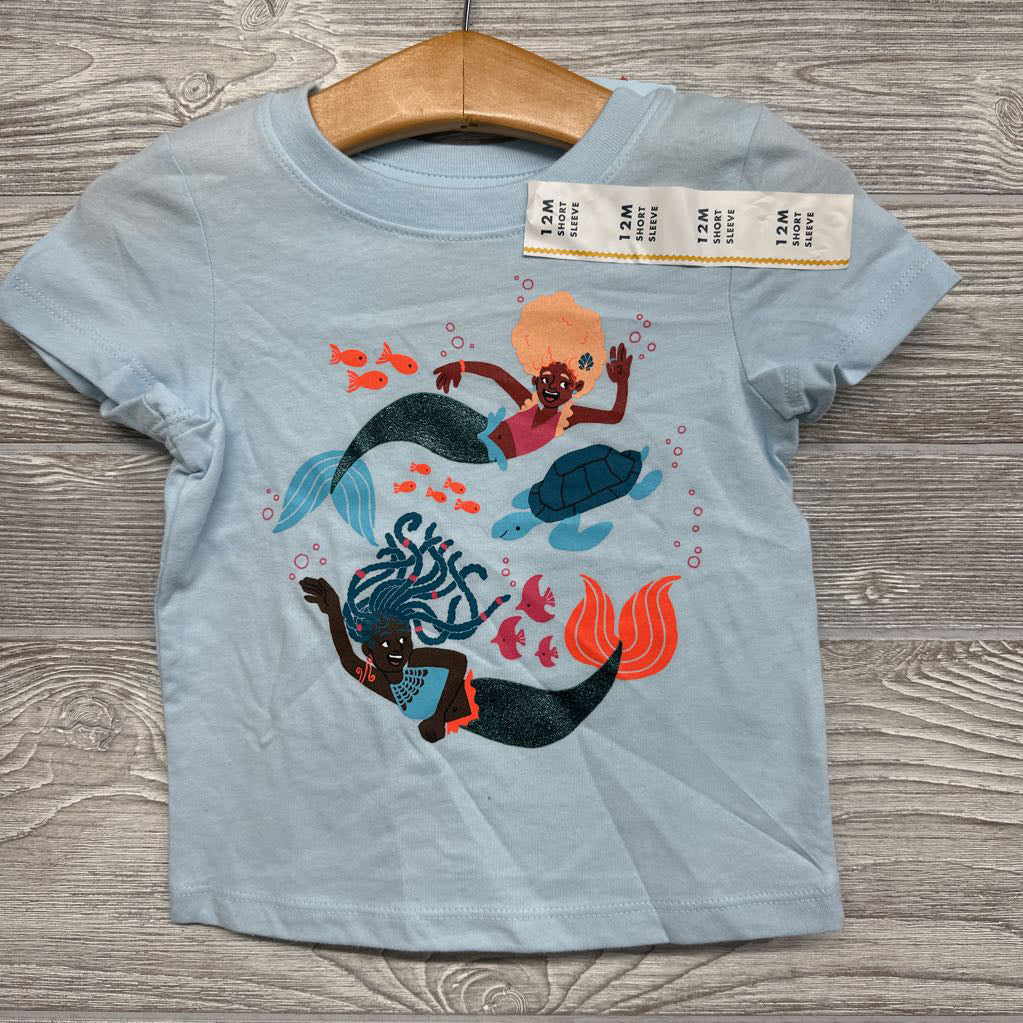 NEW Shirt Marmaid 12M
