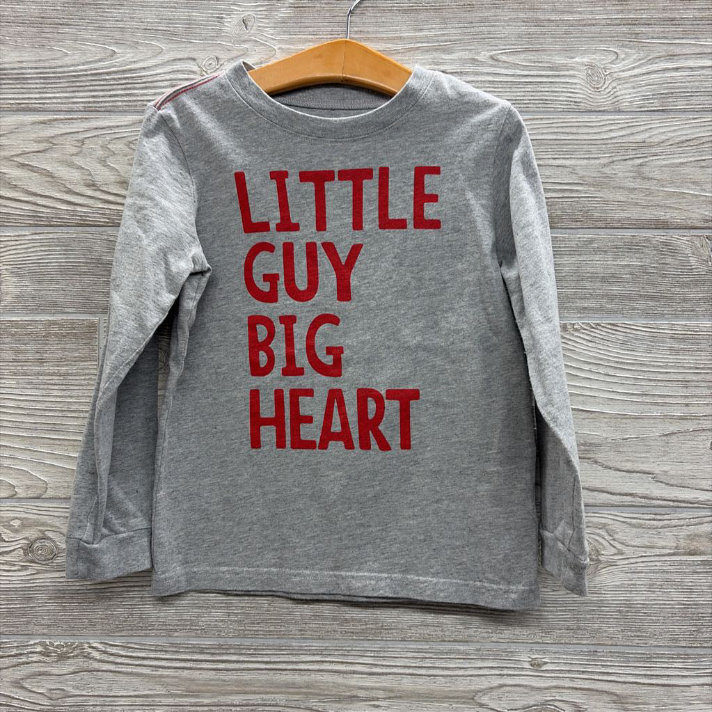 LS Shirt Little Guy Big Heart 5t