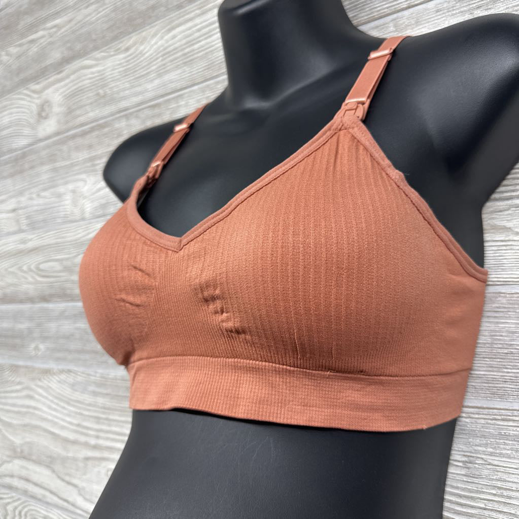 NEW Ribbed Nursing Bra XL
