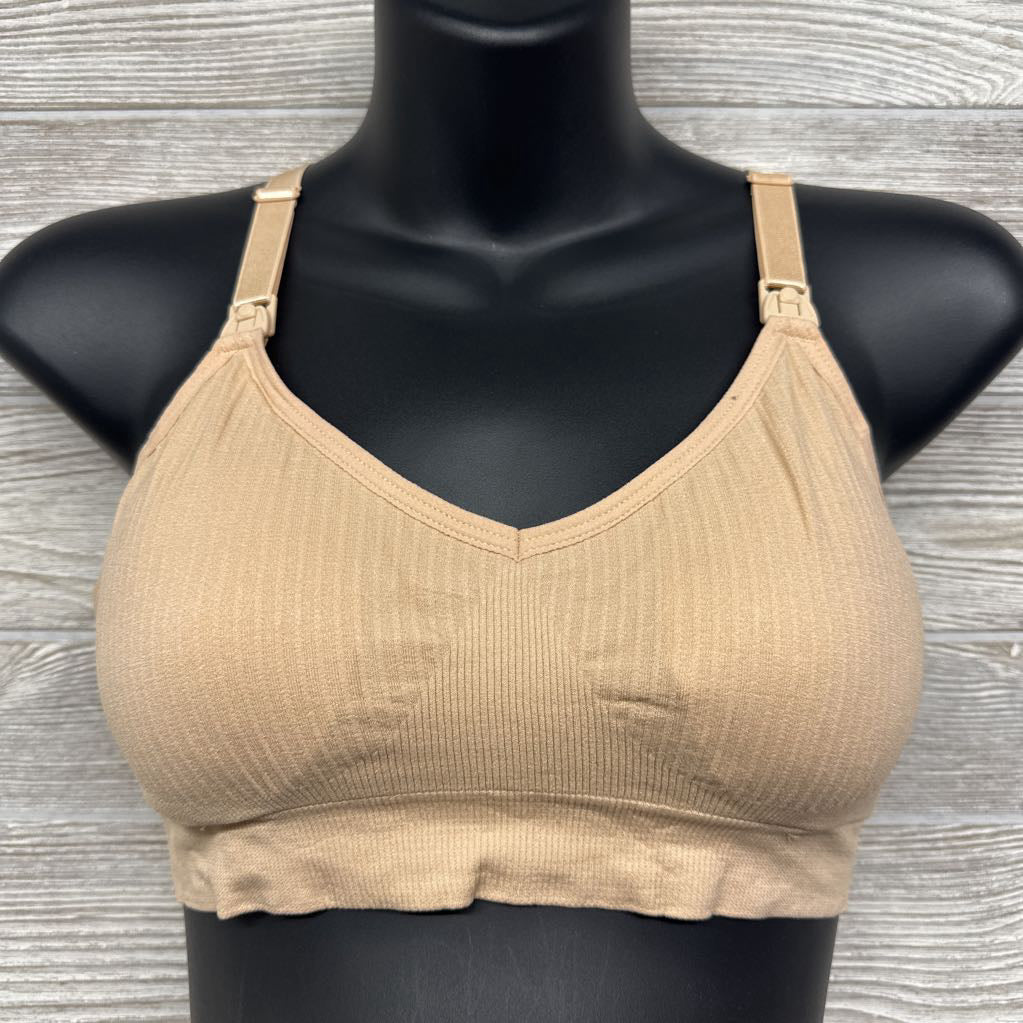 NEW Ribbed Nursing Bra Large