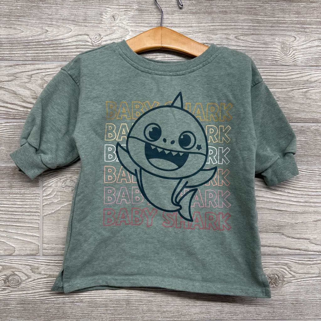 Crewneck Dress Baby Shark 18M