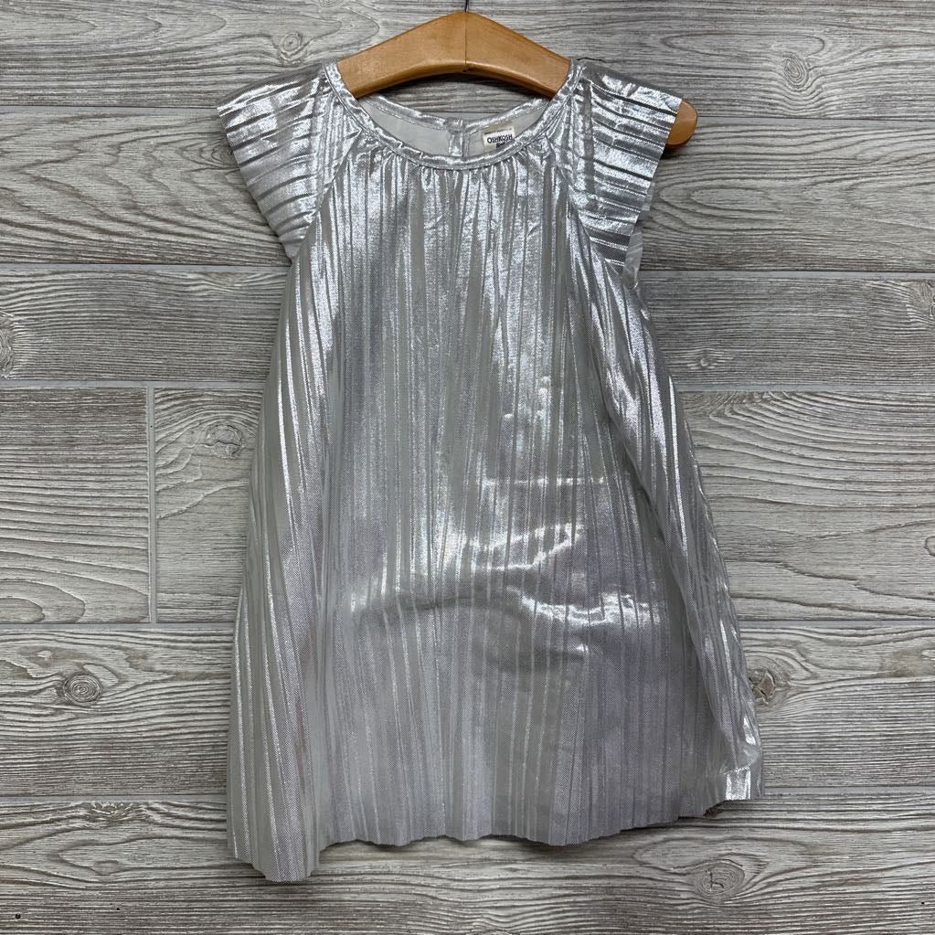 Metallic Pleated Dress 2T