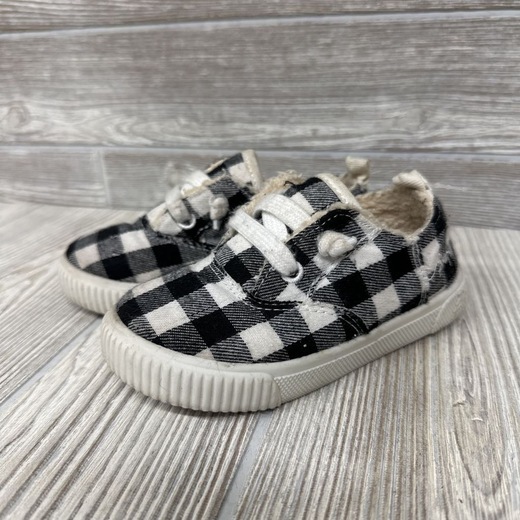 Buffalo Plaid Slip On Shoes 8c