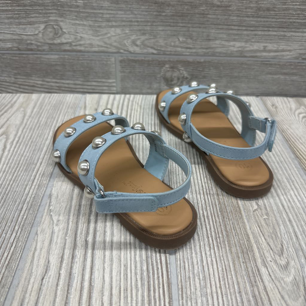 Pearl Strap Sandals 10c