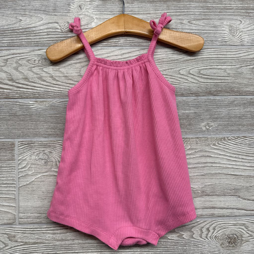 Ribbed Tank Romper 6M