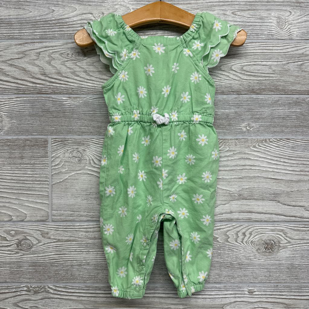 Flutter Sleeve Jumpsuit Flowers 3M