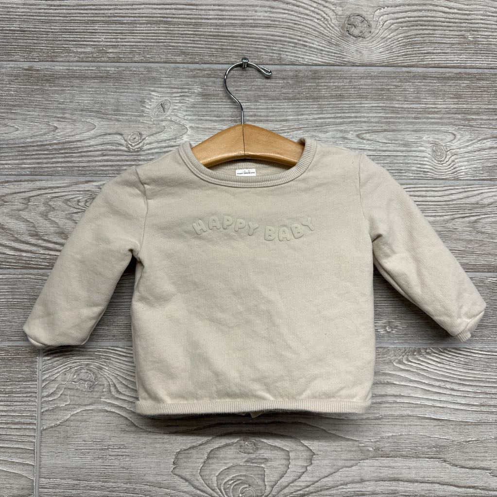 Crewneck Happy Baby & Pants 6M
