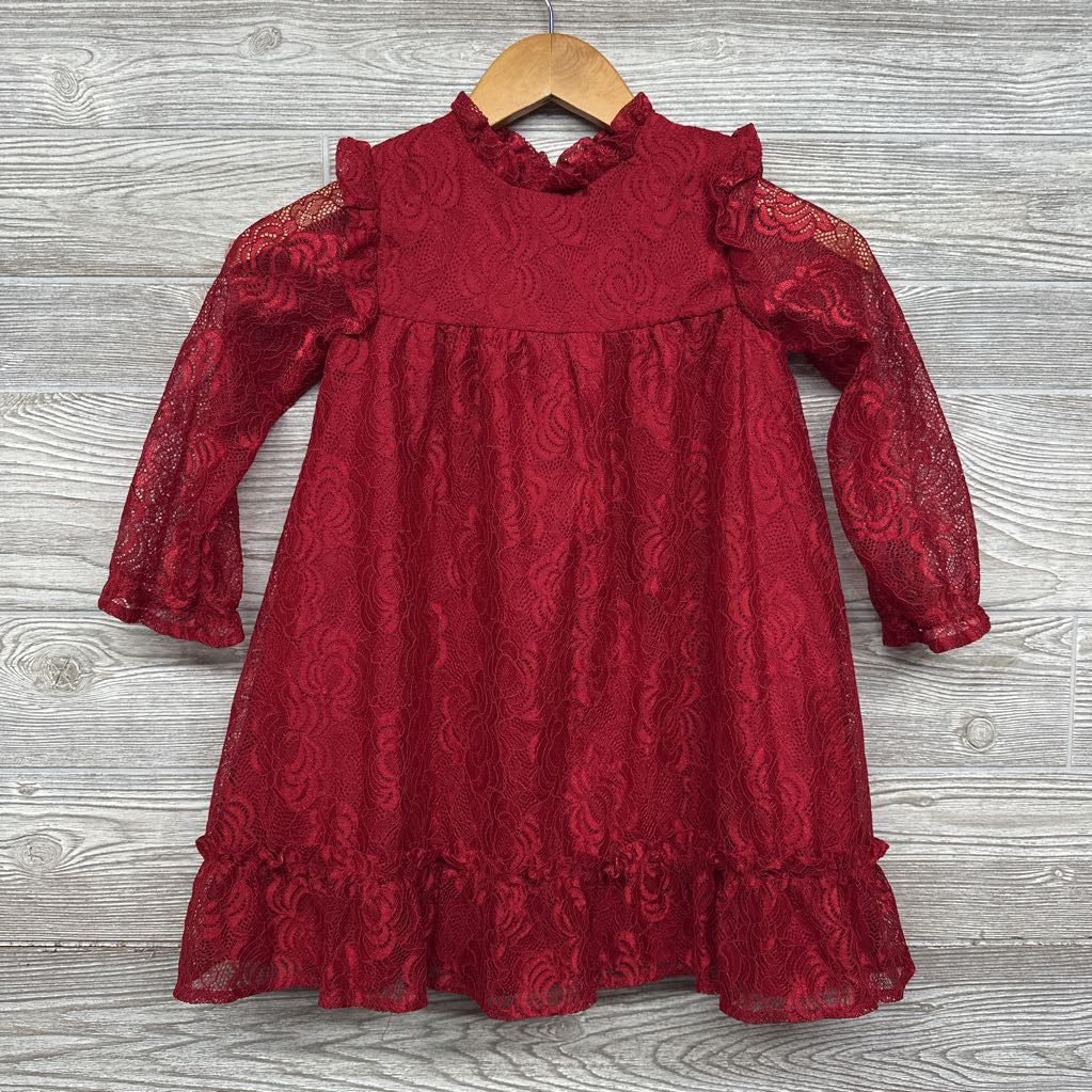 Dress Lace Flowers 5t