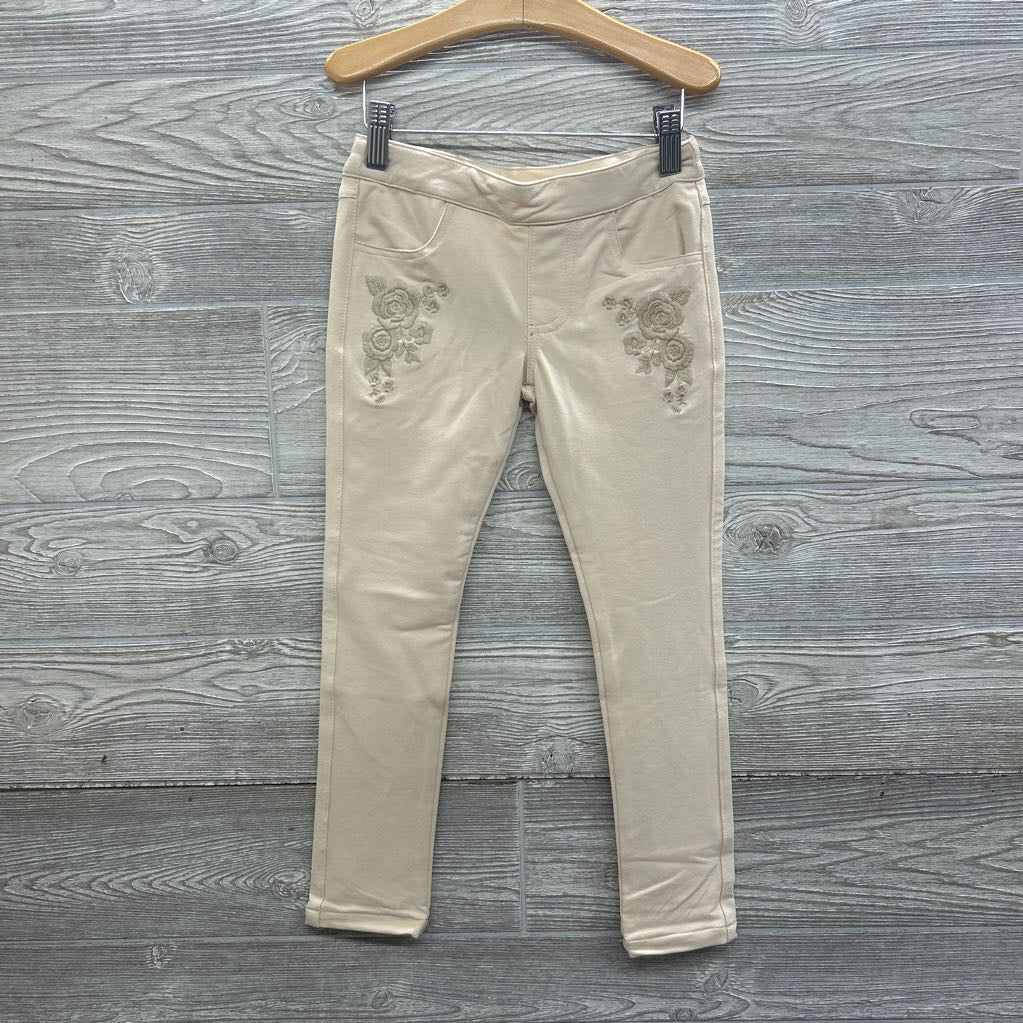 NEW Alexandria Jeggings Embroidered Flowers 5