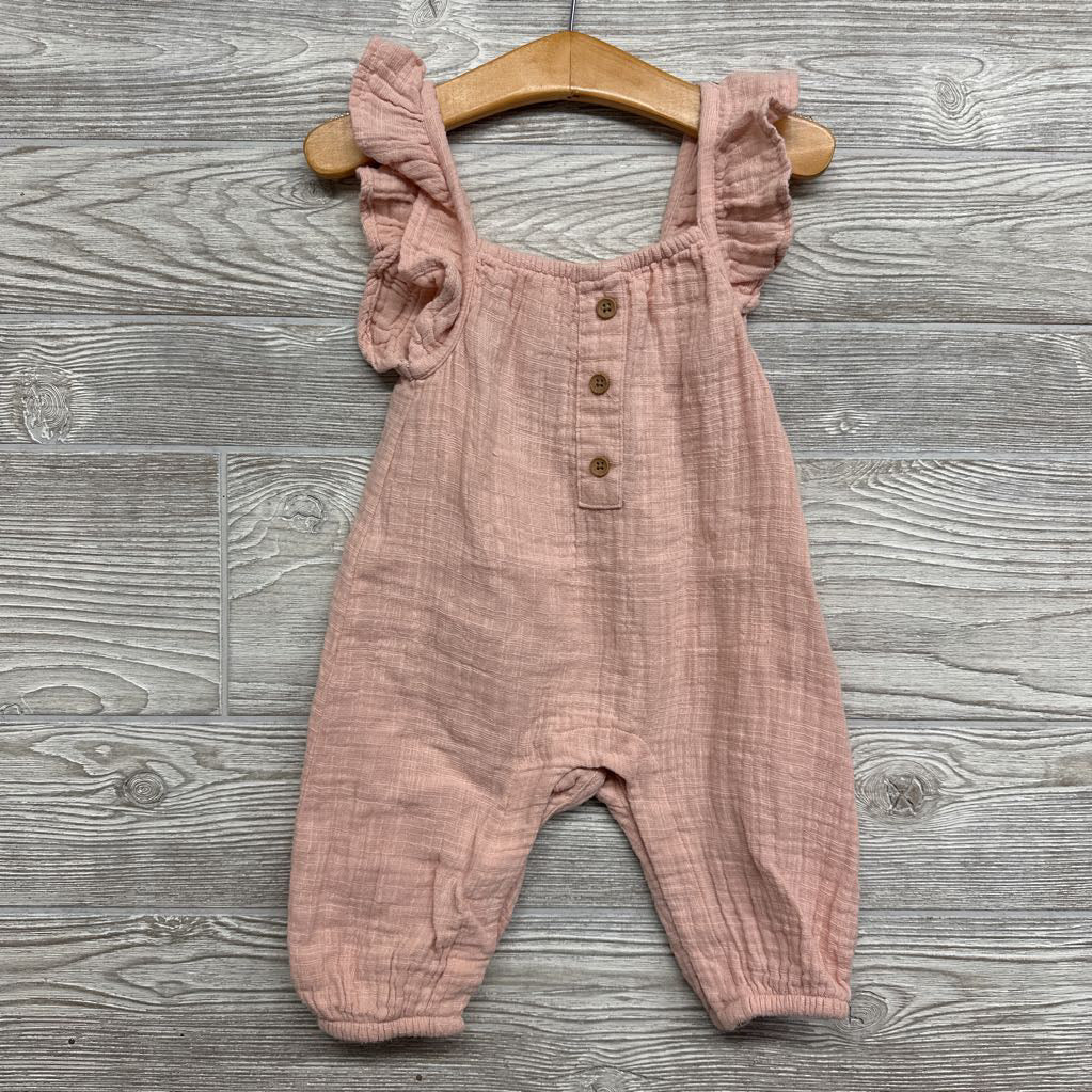 Flutter Strap Tank Textured Outfit 3-6M