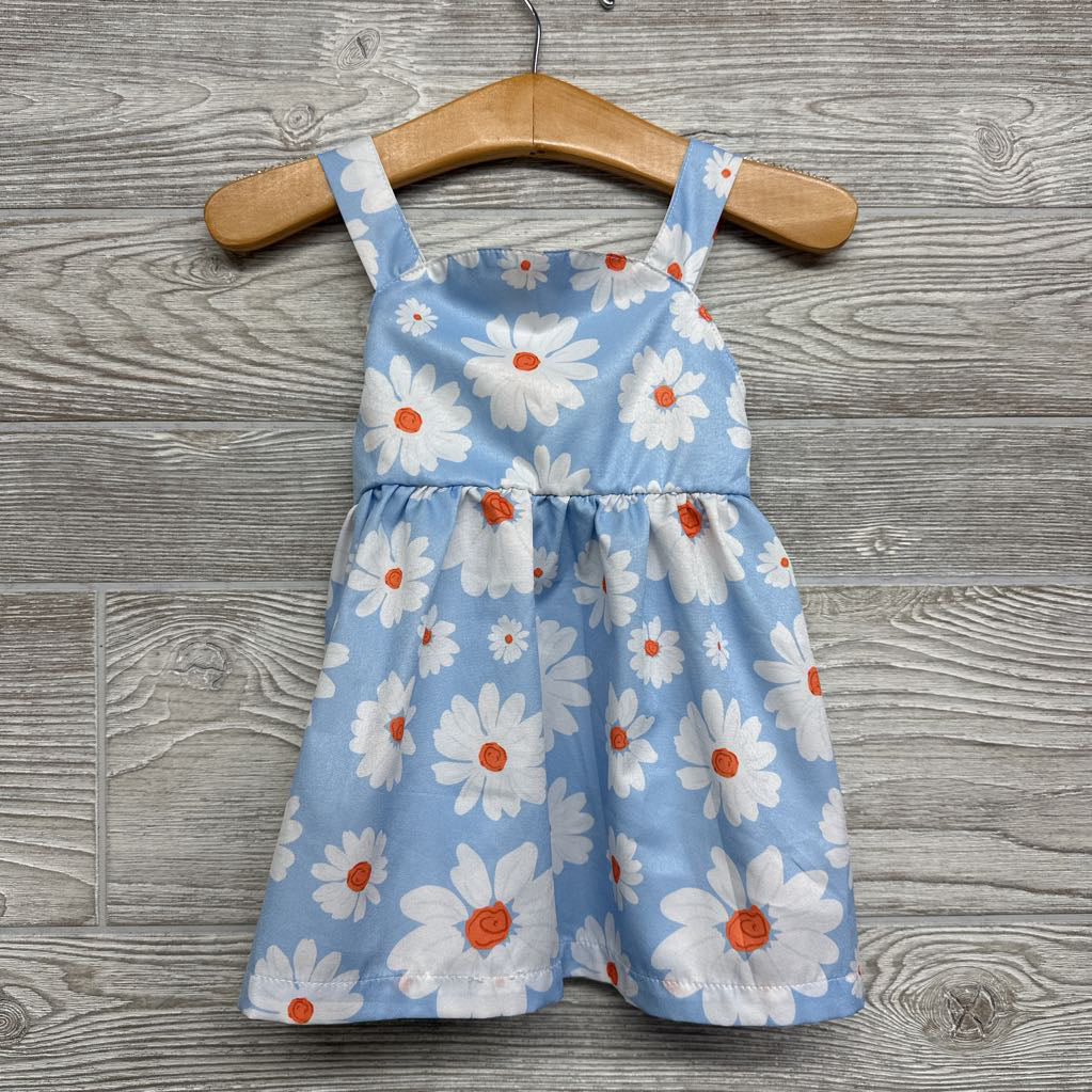 Tank Dress Flowers 3-6M