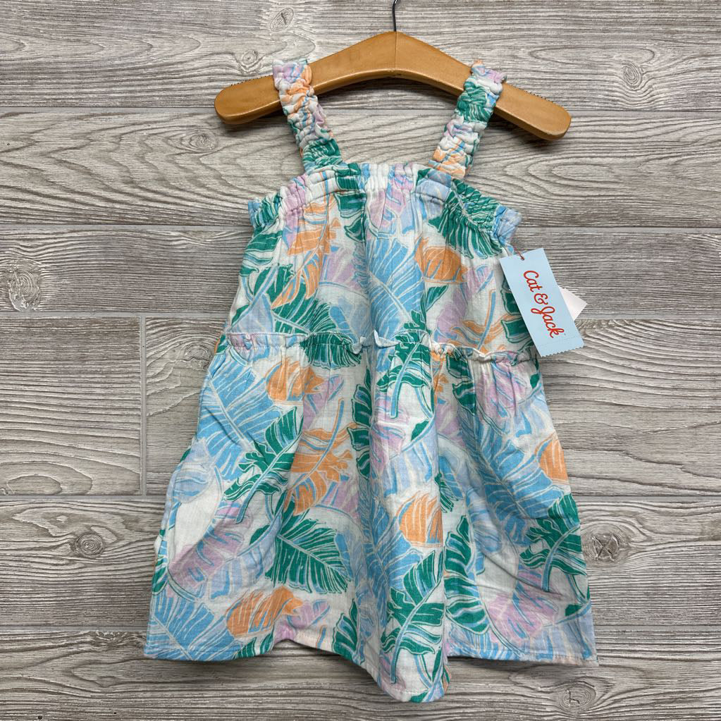 NEW Tank Tiered Dress Flowers 3T