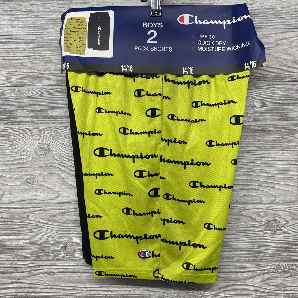 NEW 2 Pk Shorts Logos 14/16