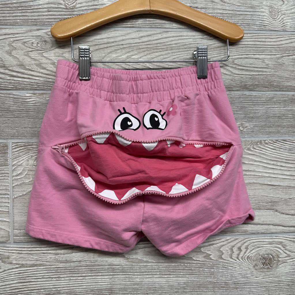 French Terry Shorts Zipper & Eyes Back 5
