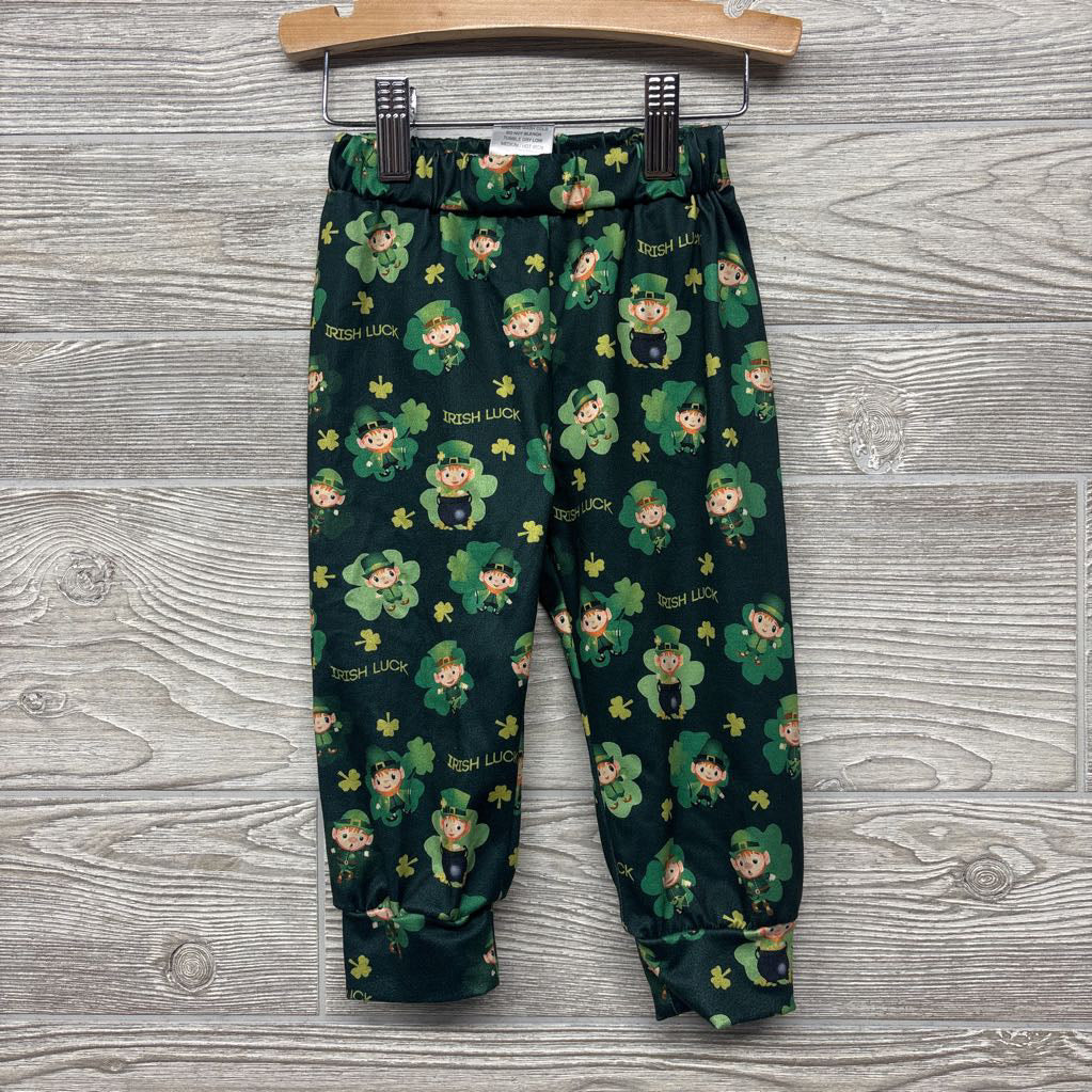 2 Pc Bodysuit Mommy's Lucky Charm & Pants 12M