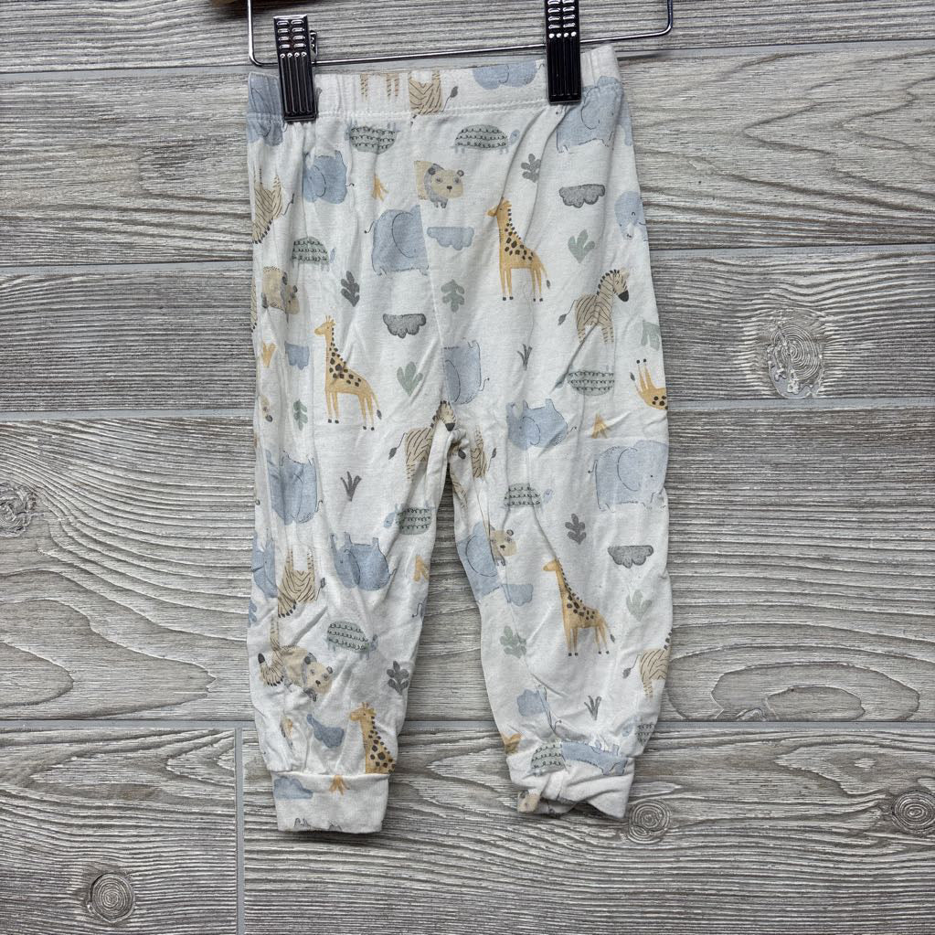 2 Pc Bamboo Pj Animals 6M