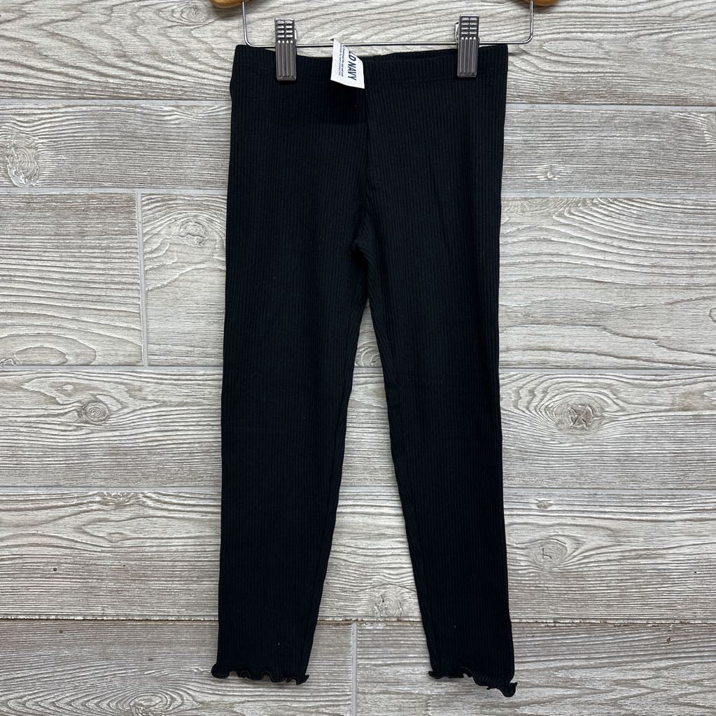NEW Ribbed Leggings Lettuce Trim 5T
