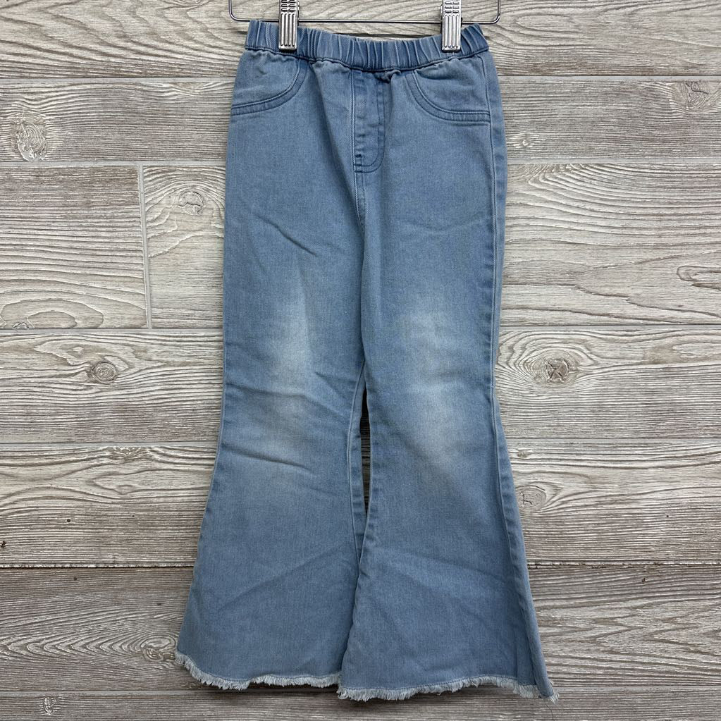 Bell Bottom Jeans Frayed 5T