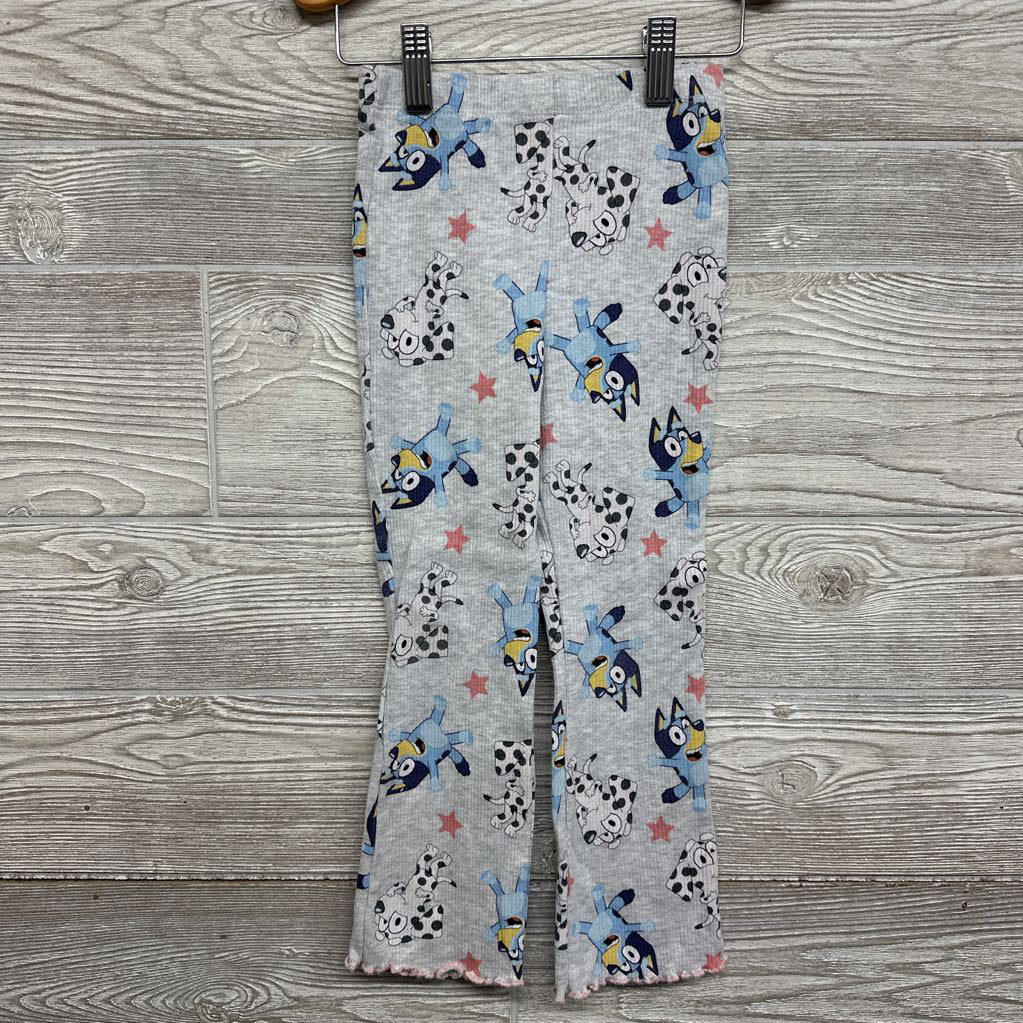 Ribbed Flare Pants Lettuce Trim 5T