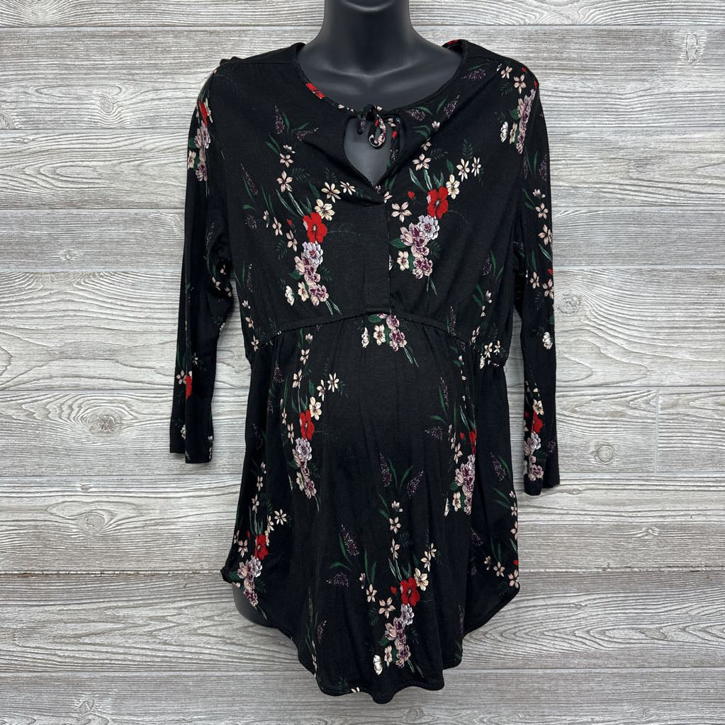 Popover Shirt Flowers Large