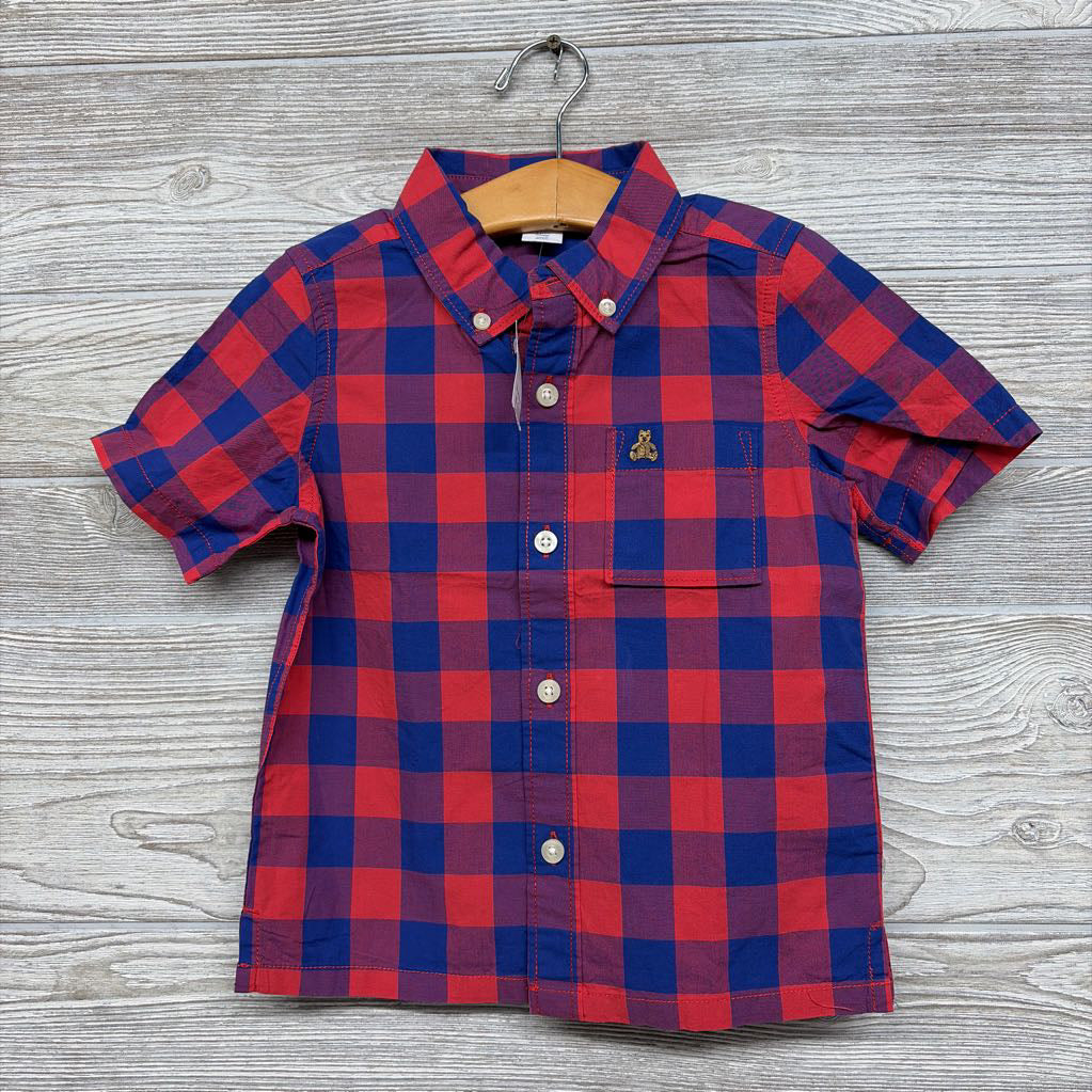 NEW Button Up Shirt Plaid 3