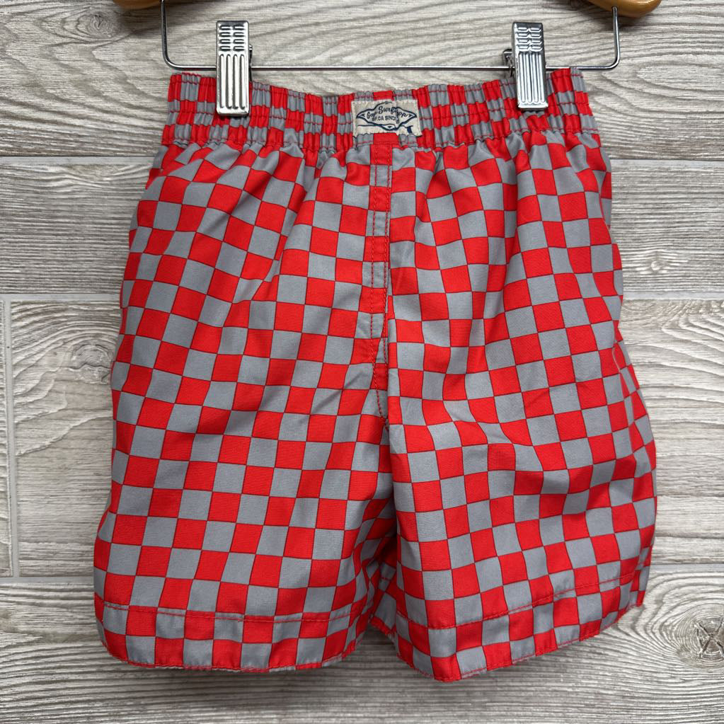 NEW LS Swim Shirt & Trunks Checker Shark 3