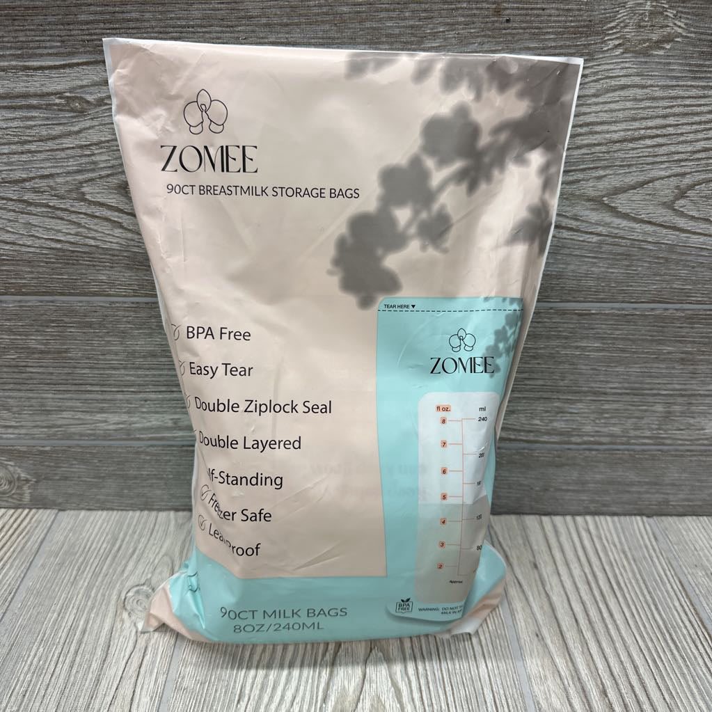 NEW 90 Pk Breastmilk Storage Bags
