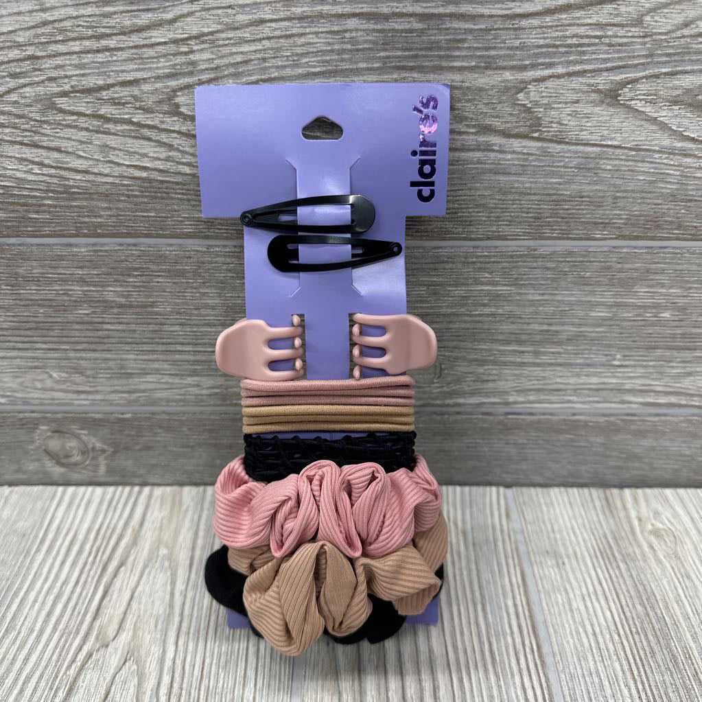 NEW Hair Ties, Claws & Clips