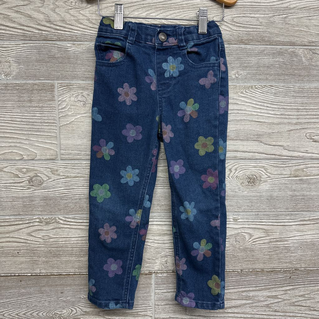 Jeggings Flowers 4T