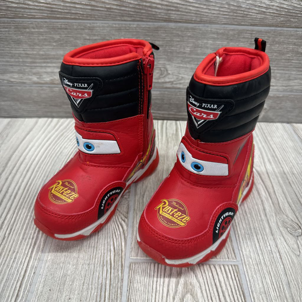 Light Up Lightning McQueen Boots 7c