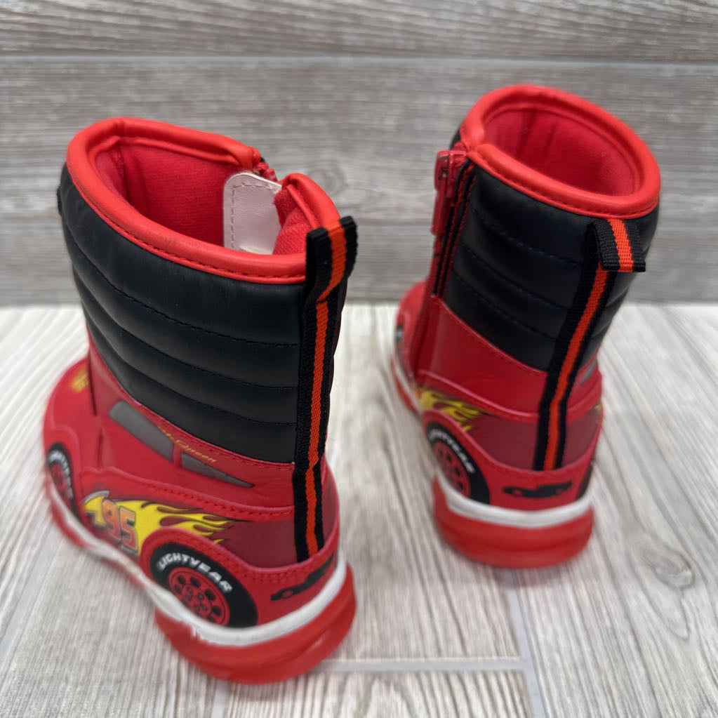 Light Up Lightning McQueen Boots 7c