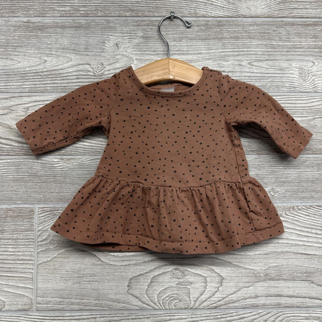 Peplum Shirt Dots NB