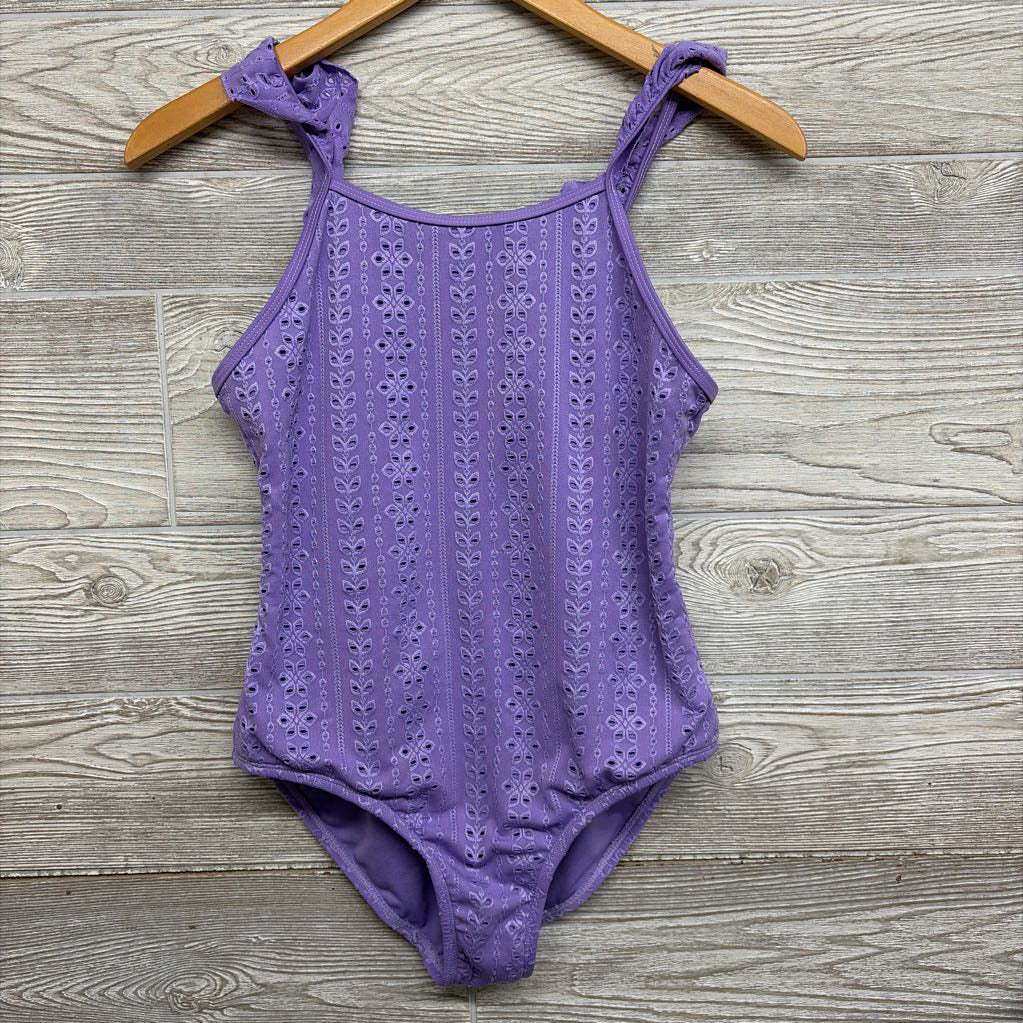 Pointelle Flower Swimsuit 14