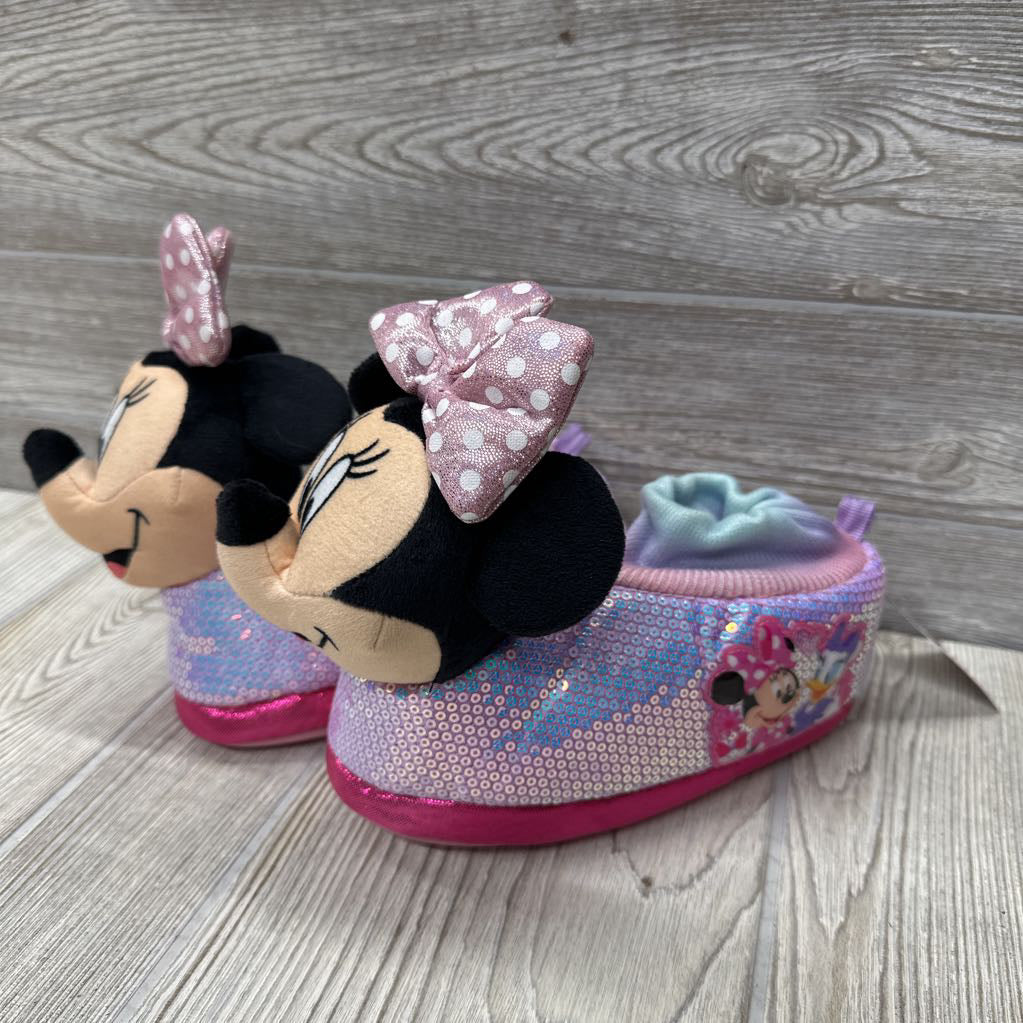 NEW Minnie Mouse Slippers 11-12c