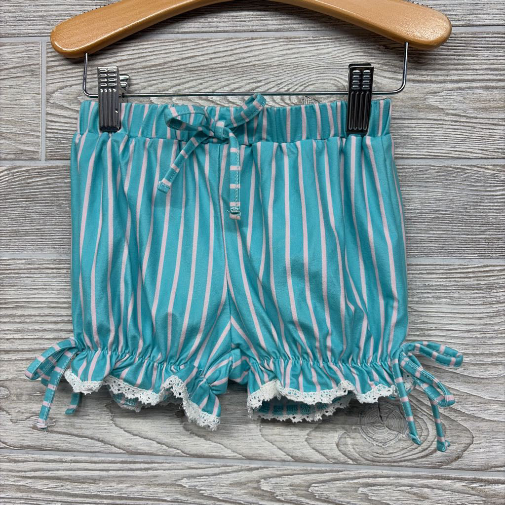 Tank Top & Shorts Ice Cream Cones & Stripes 2t