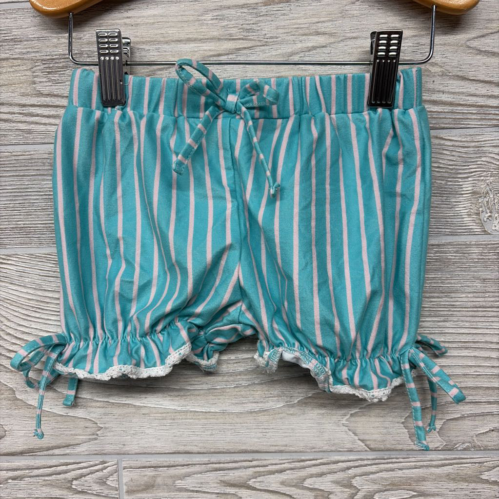 Tank Top & Shorts Ice Cream Cones & Stripes 2t