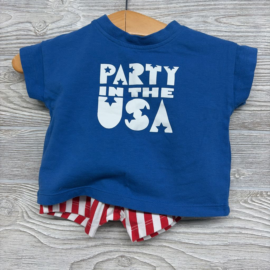 Shirt Party In The USA 0-3M