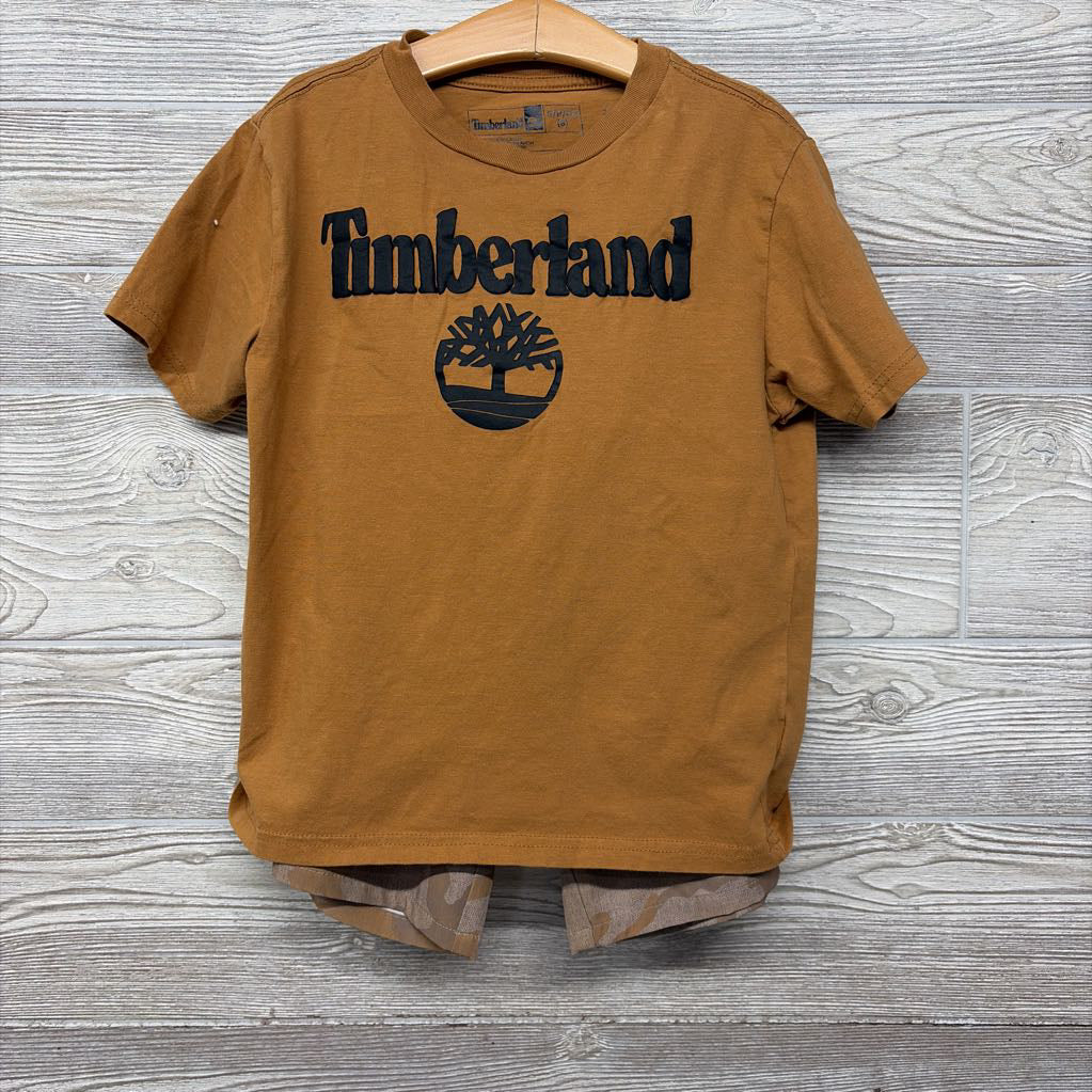 Shirt Logo & Active Shorts Camo 8