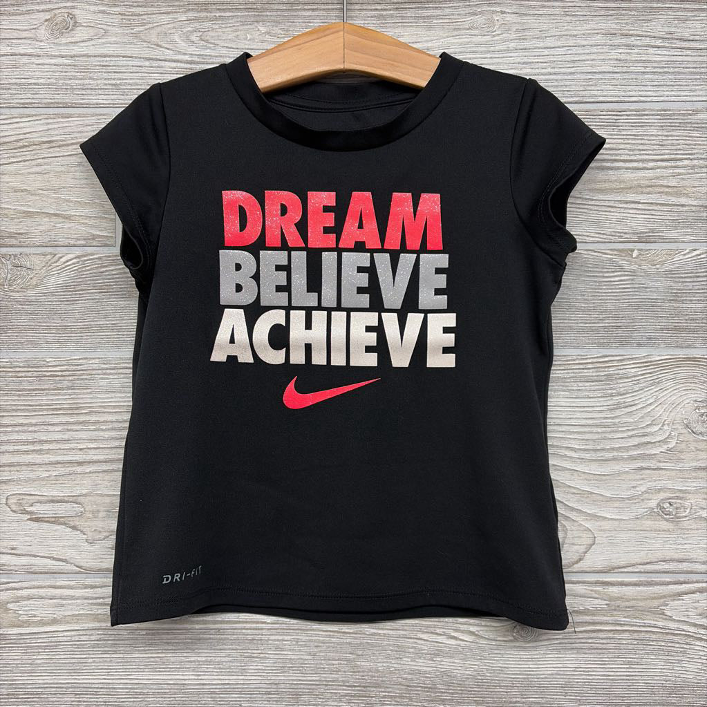 Active Shirt Glitter Dream Believe Achieve 5