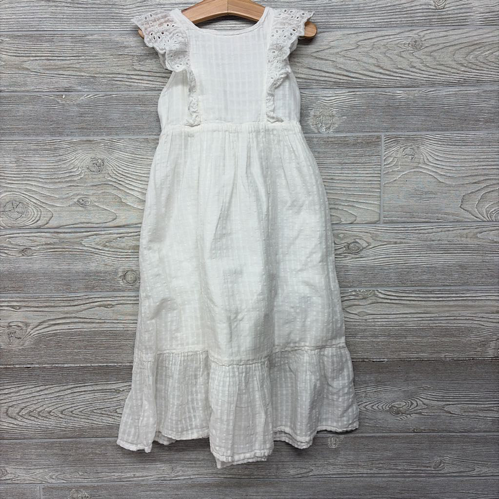 Eyelet Ruffle Dress 4