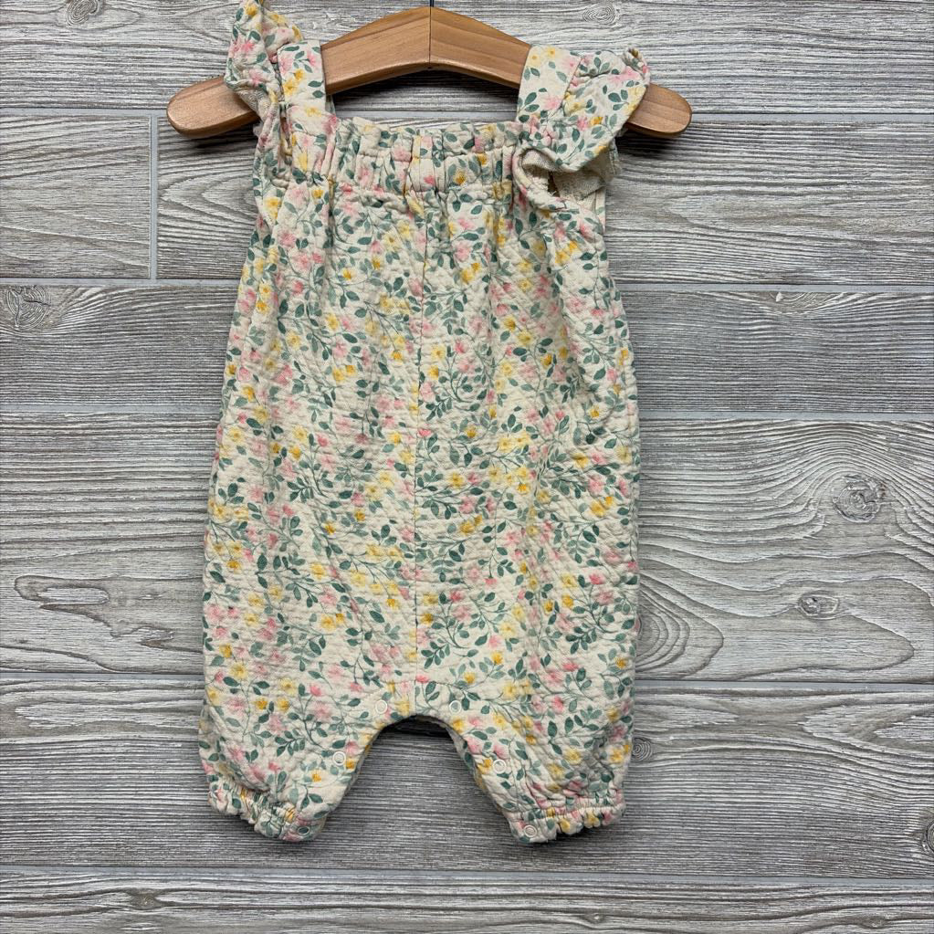 Flutter Sleeve Outfit Flowers 3-6M