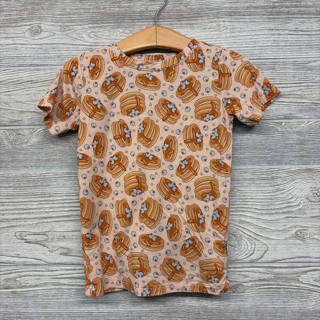 2 Pc Bamboo PJs Pancakes 4T