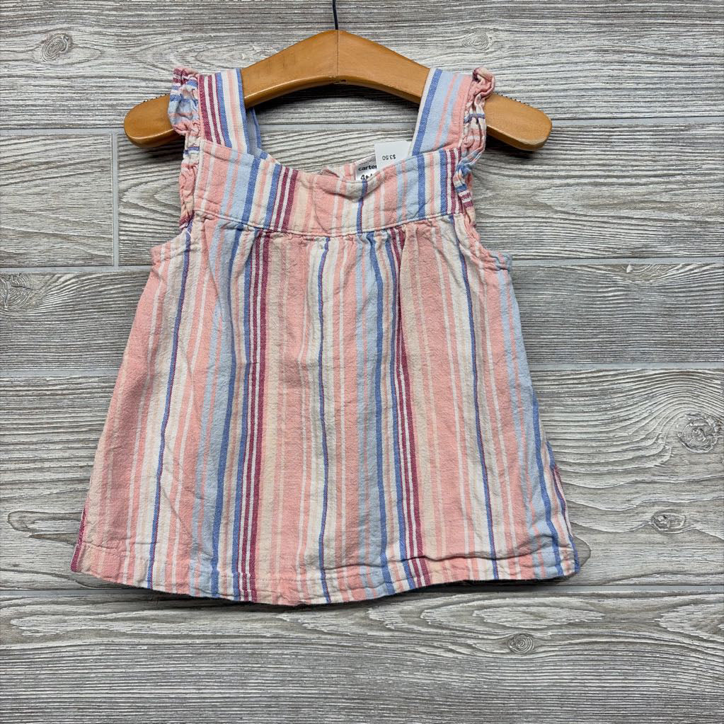 Linen Shirt Stripes 4T