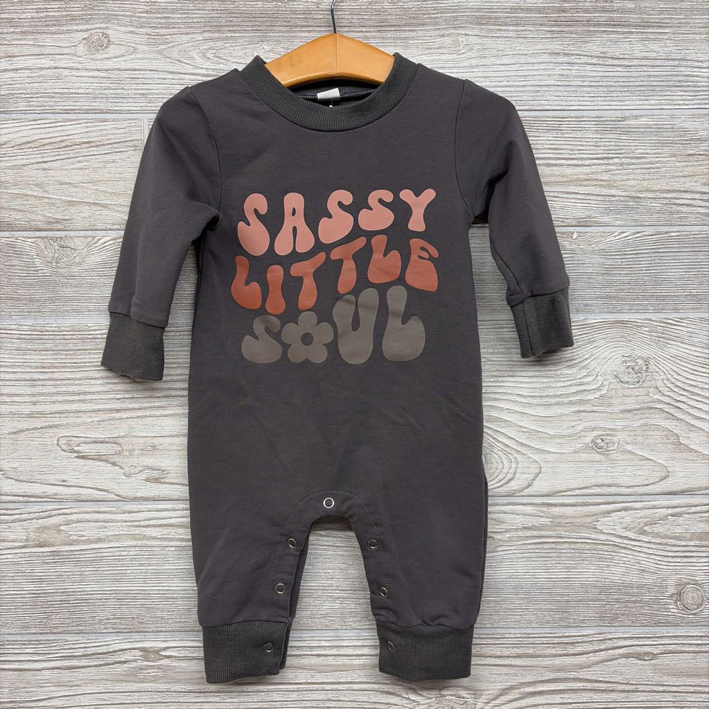 LS Crewneck Outfit Sassy Little Soul 9-12M