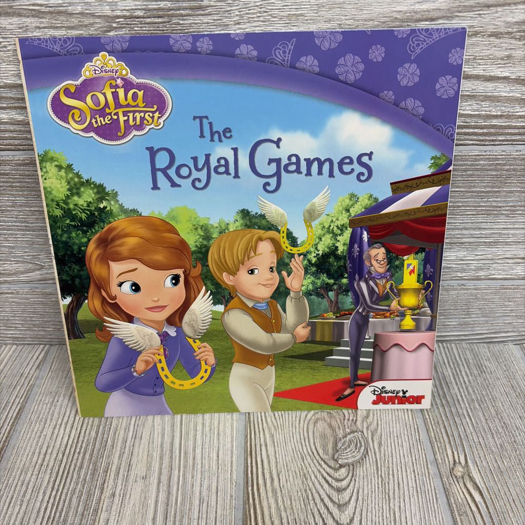 Sofia The First The Royal Games Paperback Book