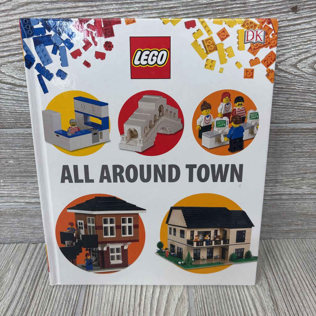 Lego All Around Town Hardcover Book